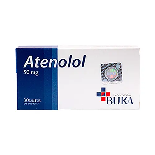 ATENOLOL 50MG X 10TAB BUKA