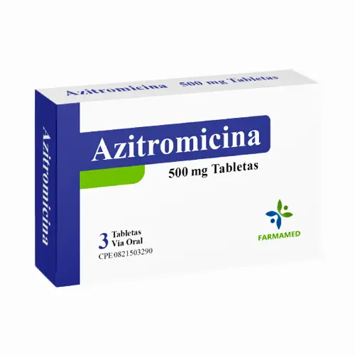AZITROMICINA 500MG X 3 TAB FARMAMED