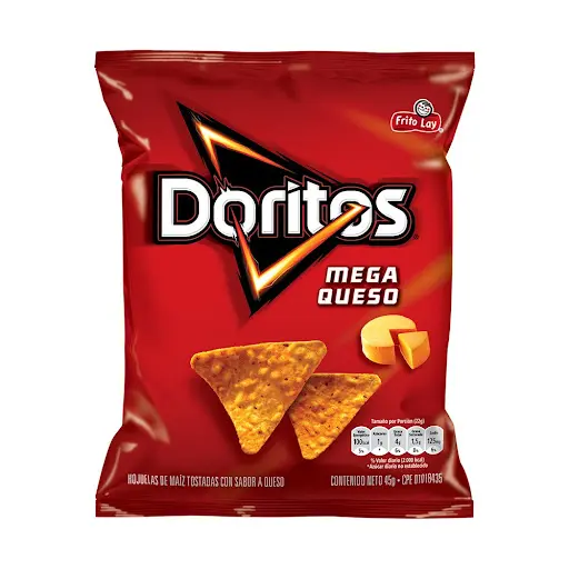 DORITOS MEGA QUESO 45G X1