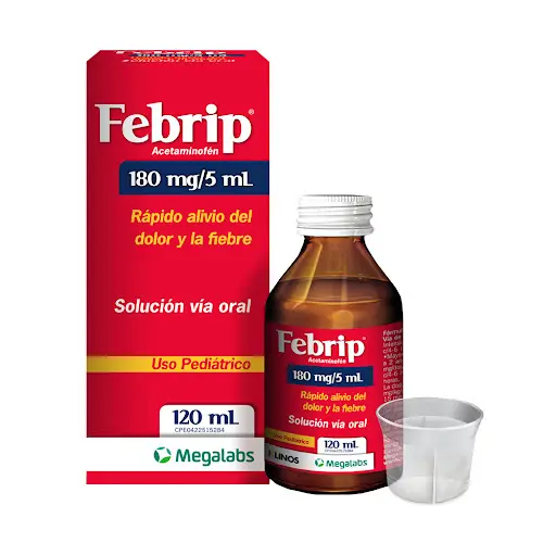 FEBRIP SOL PED 180MG/5ML 60ML MEG