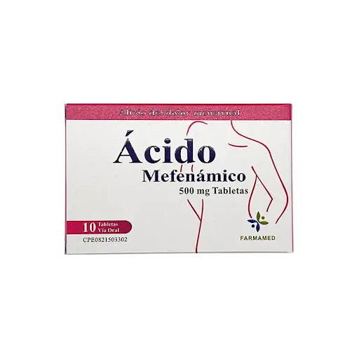 ACIDO MEFENAMICO TAB 500MG X 10 FARMAMED