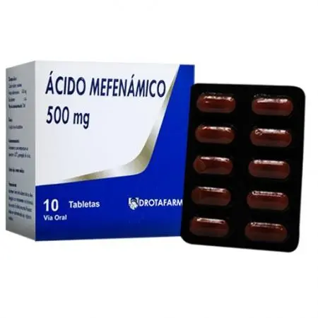 ACIDO MEFENAMICO 500MG X 10 TAB UNICURE