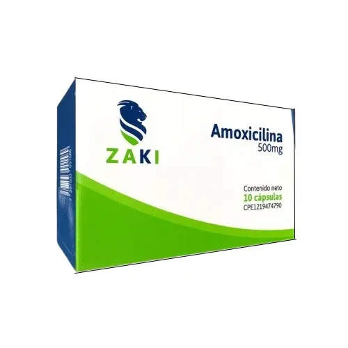 AMOXICILINA 500MG X 10TAB ZAKI