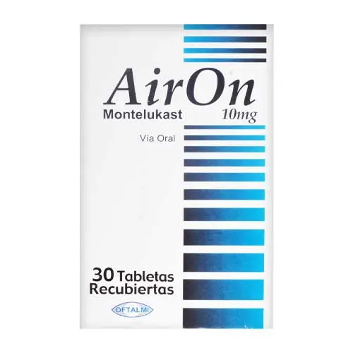 AIRON 10MG X 30 TAB (MONTELUKAST) OFTALMI