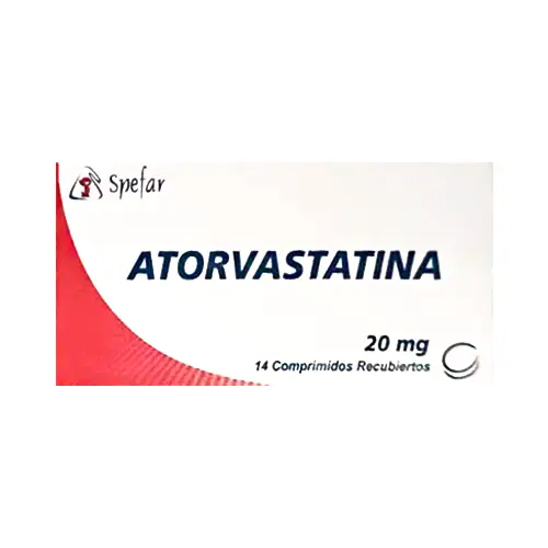 ATORVASTATINA 20MG X 14 COMPR SPEFAR