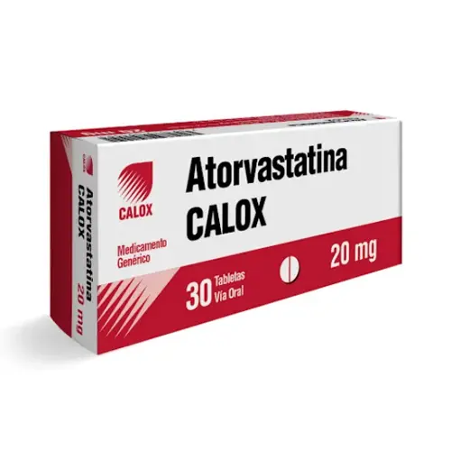 ATORVASTATINA 20MG X 30TAB CALOX