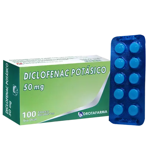 DICLOFENAC POTASICO 50MG X 10 TAB DROTAFARMA