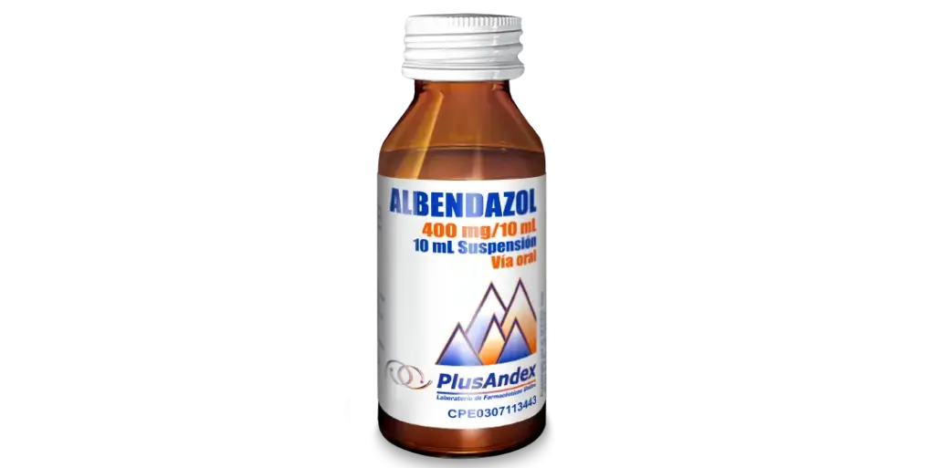 ALBENDAZOL SUSP 400MG/ML 10ML PLX