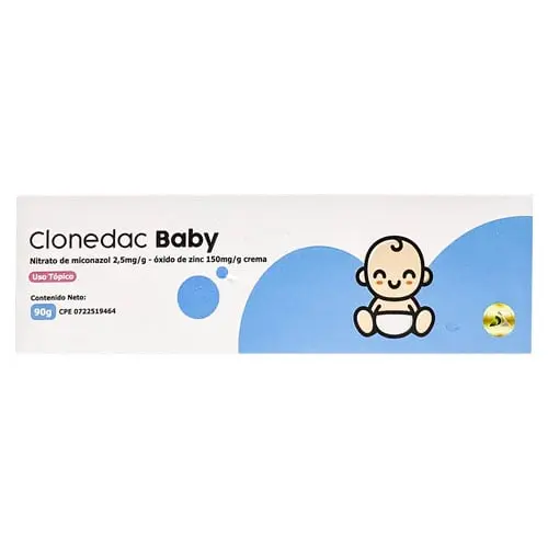 Clonedac Baby Crema Uso Tópico Dacc55 90g