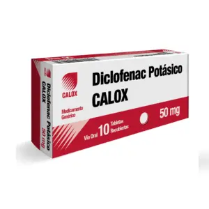 Diclofenac Potasico 50mg Calox