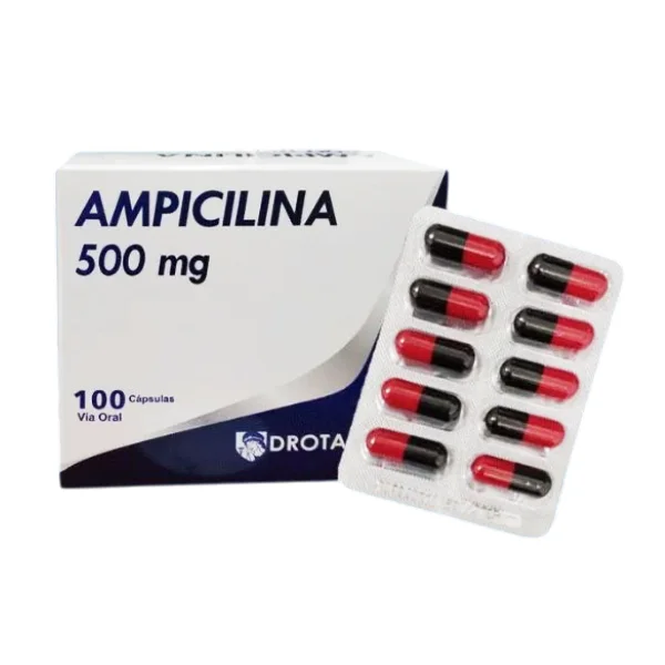 AMPICILINA CAP 500MG BLI X10 DROTAFARMA