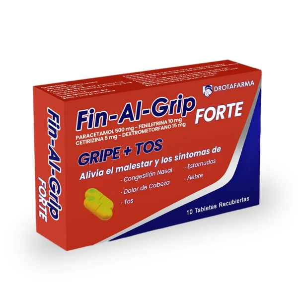 FinAlGrip Forte X 10 Tabletas Saga-Drotafarma