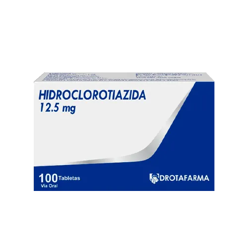 HIDROCLOROTIAZIDA 12.5MG X 10 TAB UNICURE