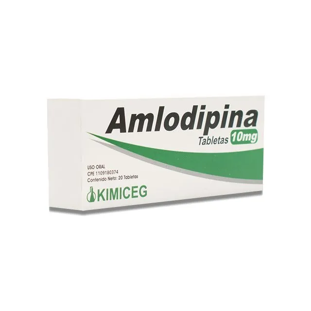AMLODIPINA TAB 10MG X20 KIMIC