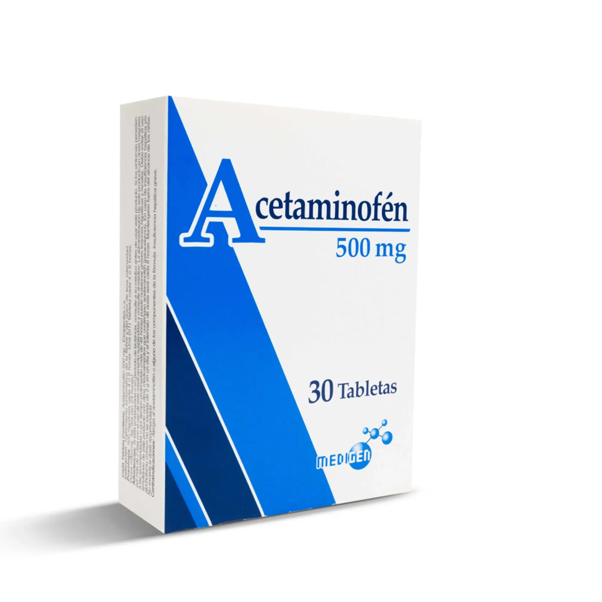 ACETAMINOFEN TAB 500MG X10 MEDIGEN