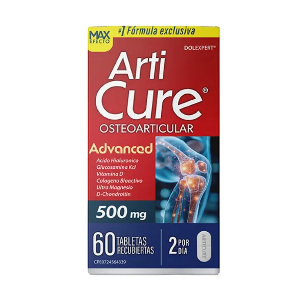 ARTI CURE 500MG X 60 CAP (NATURLIFES)