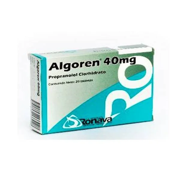 Algoren 40 Mg X 10 Tabletas