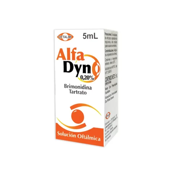 Alfadyn 0.20% Solucion Oftalmica 5 Ml