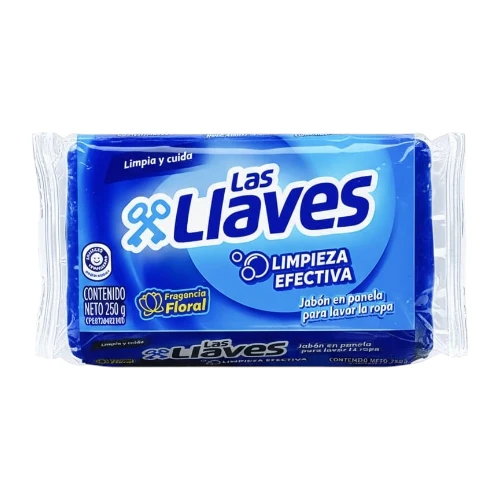 Jabón en Panela Floral Las Llaves 250 Gr