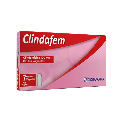 CLINDAFEM CLINDAMICINA OVU VAG 100MG X7 DROTAFARMA