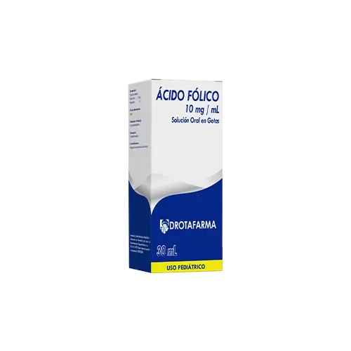ACIDO FOLICO 10MG GOTAS 30ML DROTAFARMA