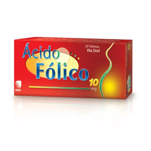ACIDO FOLICO TAB 10MG X 30 CLX