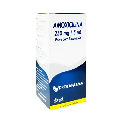 AMOXICILINA 250MG/5ML PVO P/ SUSP X 60ML DROTAFARMA