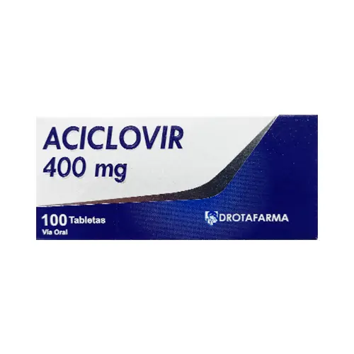 ACICLOVIR 400MG X 10 TAB BLISTER DROTAFARMA