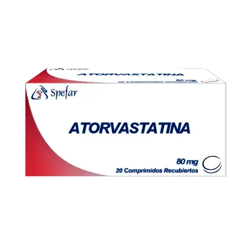ATORVASTATINA 80MG X 10 COMPR SPEFAR