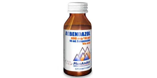 ALBENDAZOL SUSP 400MG/ML 10ML PLX
