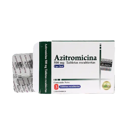 AZITROMICINA TAB 500MG X3 CR DAC