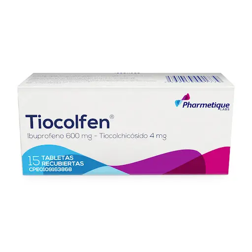 Tiocolfen x 15tab