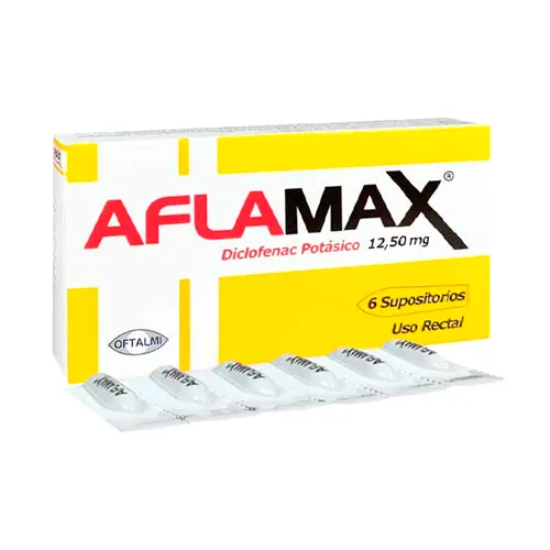 Aflamax Supositorios X 6 SUPOSITORIO 