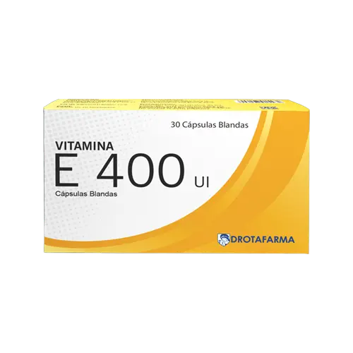 Vitamina E400 x 10 tab Drotafarma